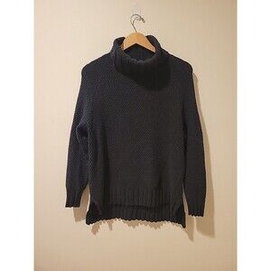 Patagonia Off Country Turtleneck Sweater Women’s M Dark Gray Knit Pullover 50570